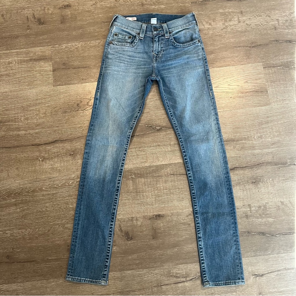 True Religion Blue Men’s “Geno” Relaxed Slim Jean